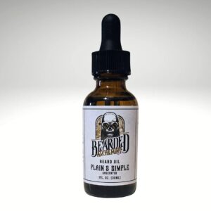 Beard Oil Plain & Simple Premium Blend Unscented